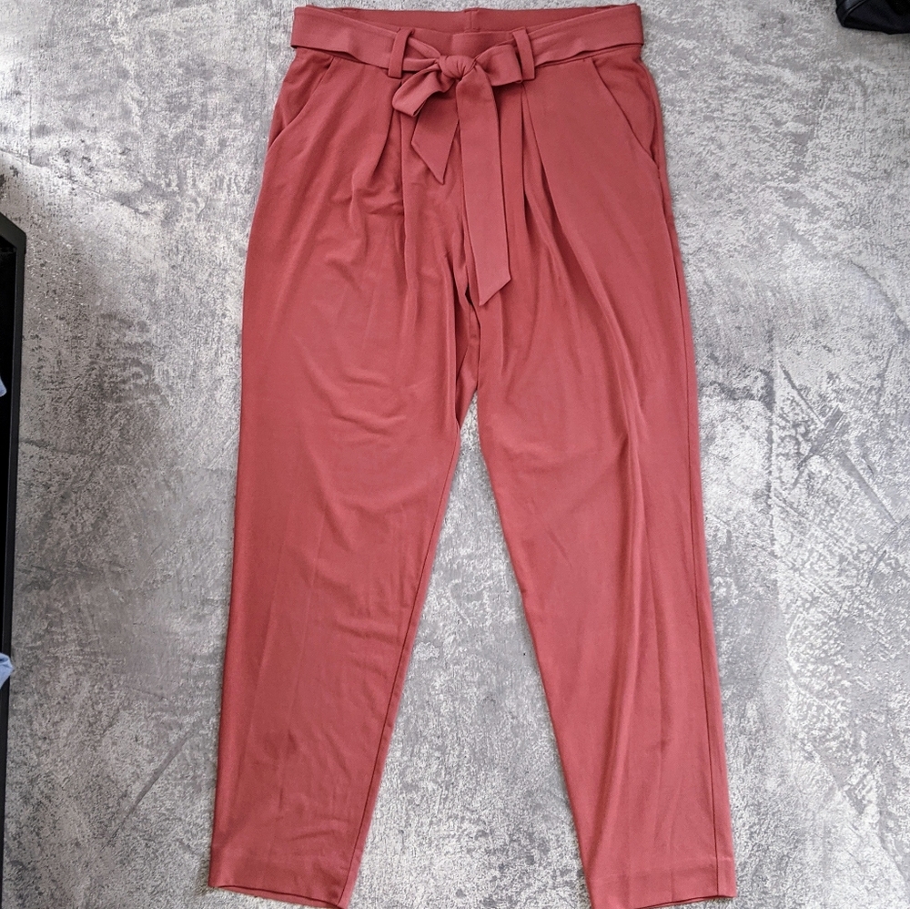 Waist Tie Spring Pants